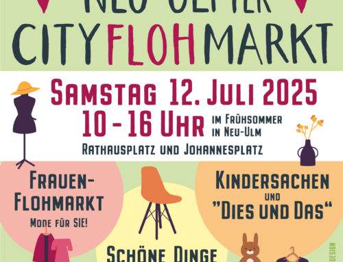 Neu-Ulmer Cityflohmarkt, 12. Juli 2025